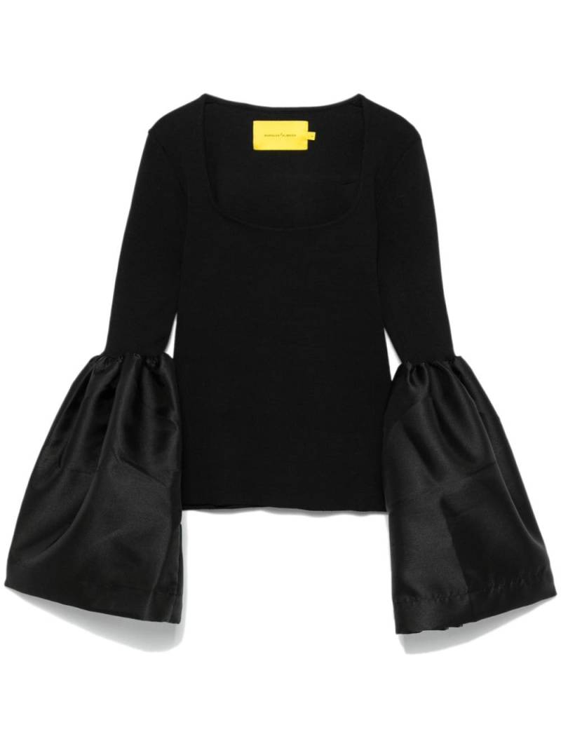 Marques'Almeida flared-cuffs top - Black von Marques'Almeida