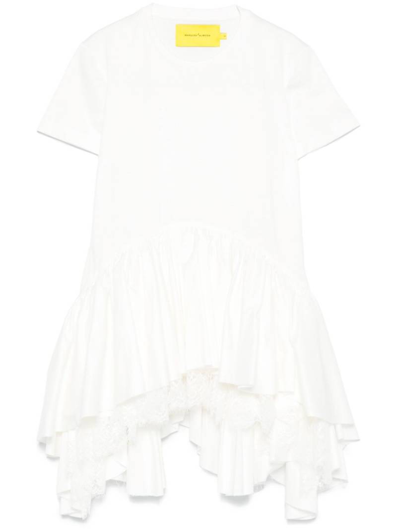 Marques'Almeida ruffled T-shirt - White von Marques'Almeida