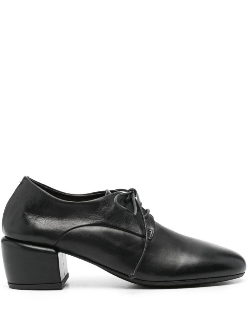 Marsèll 50mm almond leather oxford shoes - Black von Marsèll