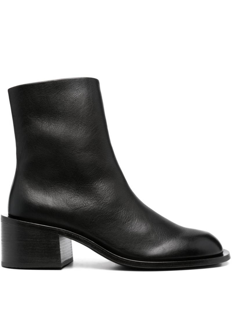 Marsèll Allucino 65mm leather boots - Black von Marsèll