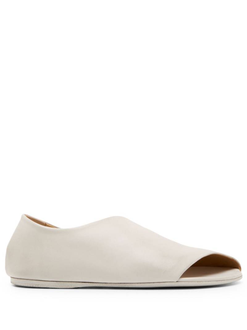 Marsèll Arsella cut-out leather sandals - White von Marsèll