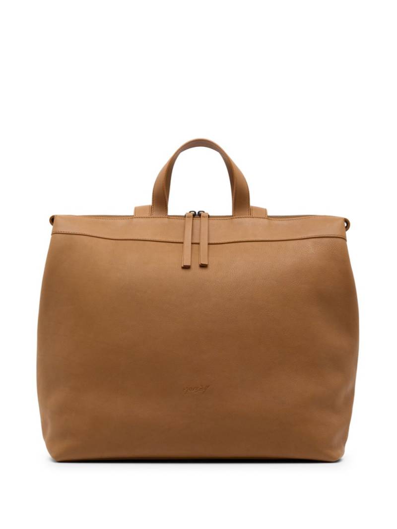 Marsèll Borso leather tote bag - Brown von Marsèll