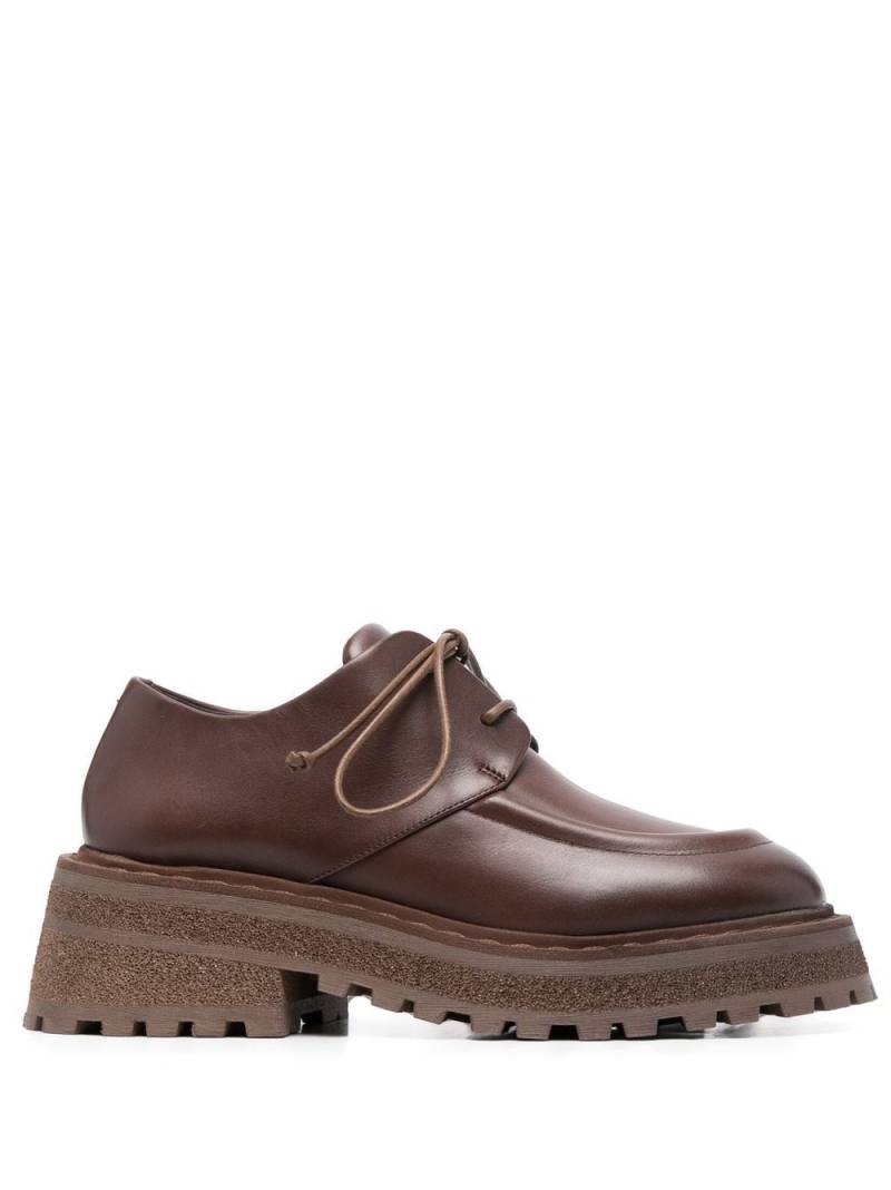 Marsèll Carro chunky Derby shoes - Brown von Marsèll