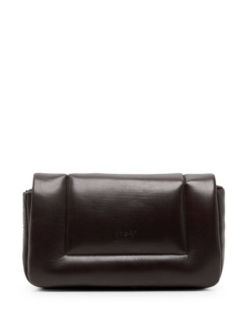 Marsèll Cornice padded clutch bag - Brown von Marsèll