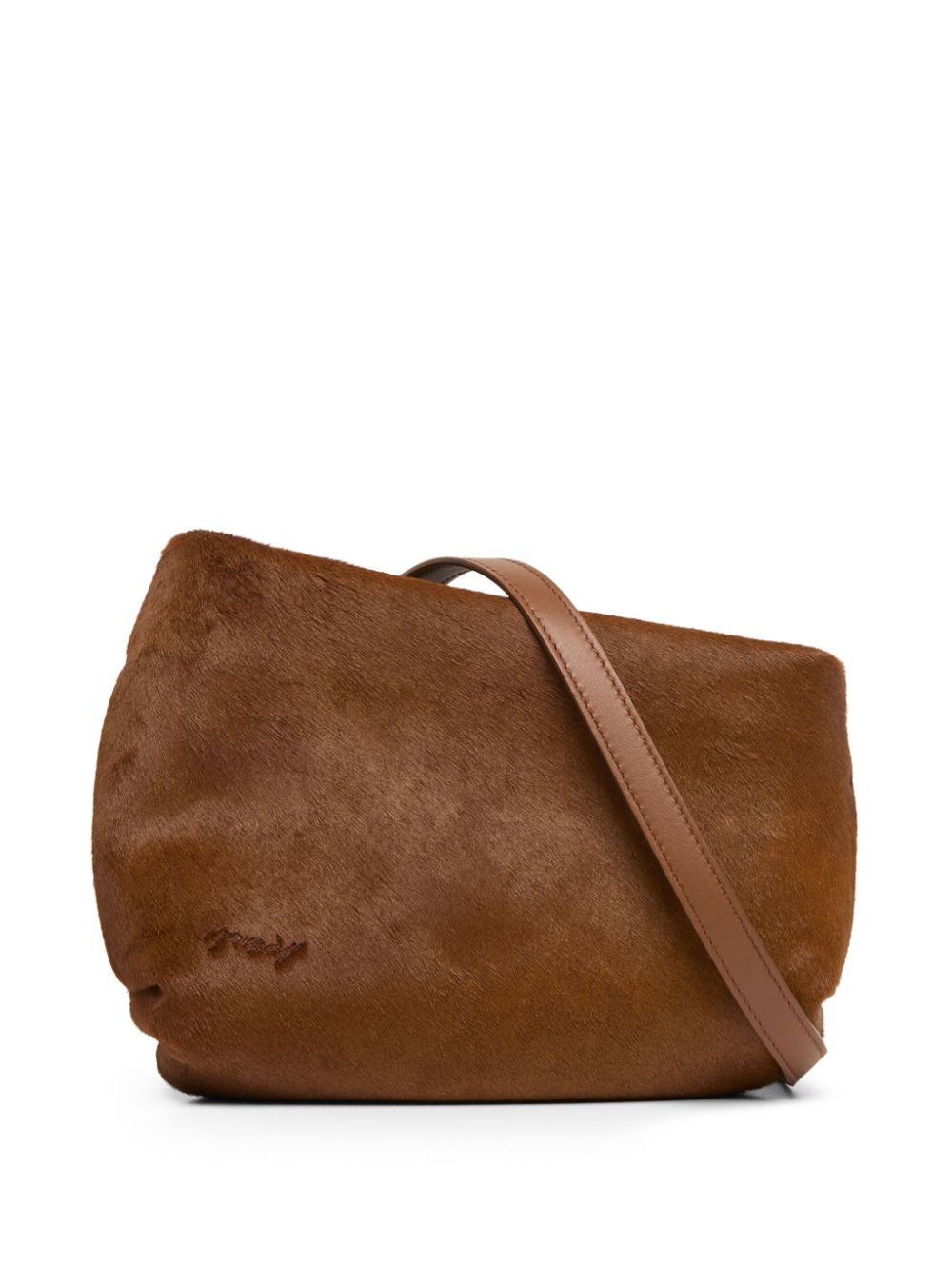 Marsèll Fantasmino leather crossbody bag - Brown von Marsèll