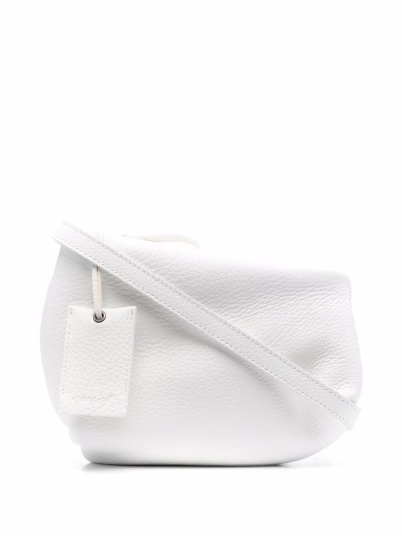 Marsèll Fantasmino pebbled leather clutch - White von Marsèll