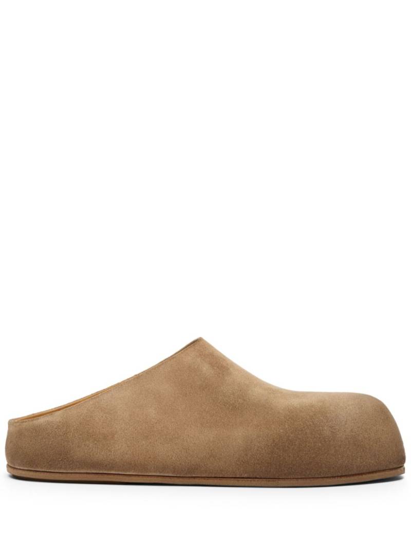 Marsèll Grande suede mules - Brown von Marsèll