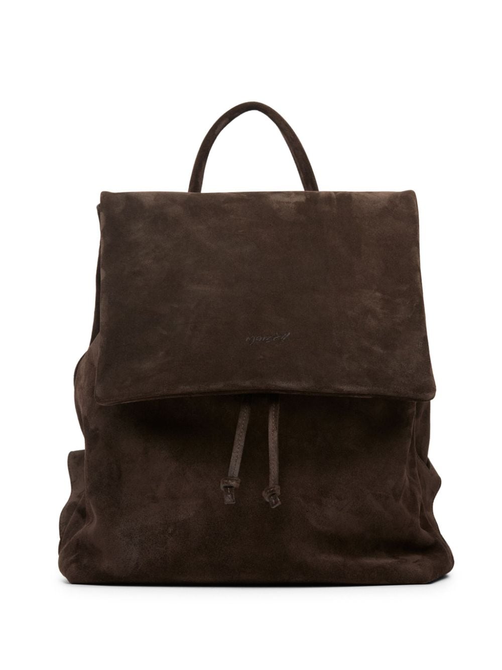 Marsèll Patta suede backpack - Brown von Marsèll