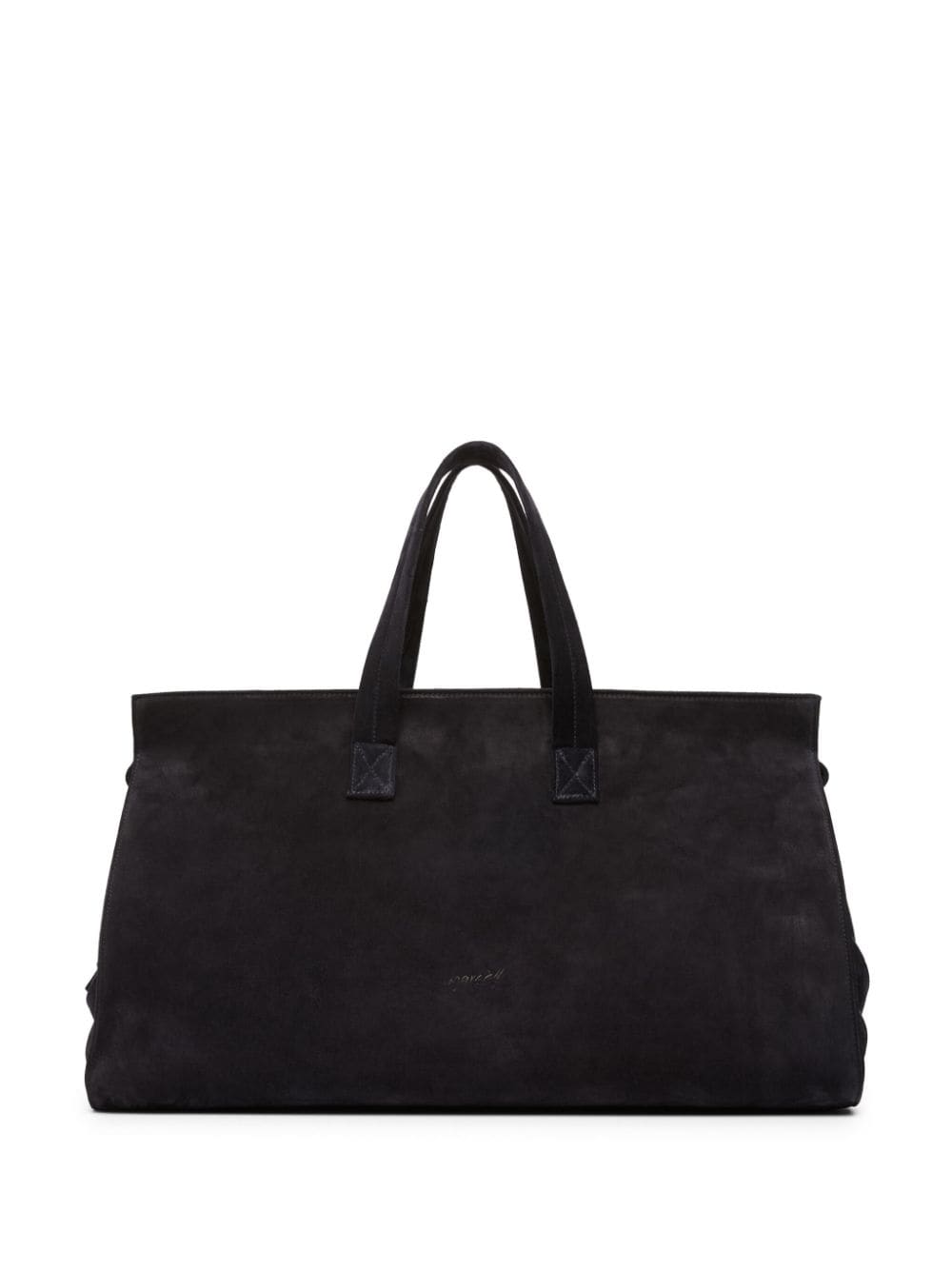 Marsèll Quarantotto suede weekender bag - Black von Marsèll