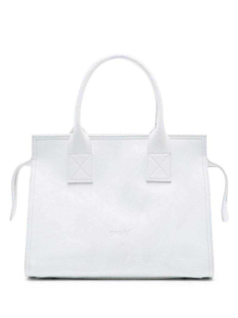 Marsèll Righello leather tote bag - White von Marsèll