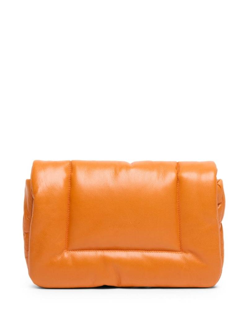 Marsèll Riquadro padded leather clutch bag - Orange von Marsèll