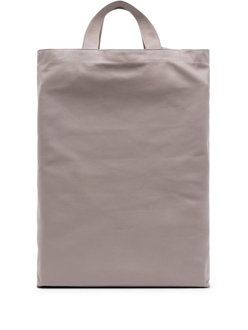 Marsèll Sporta leather tote bag - Grey von Marsèll