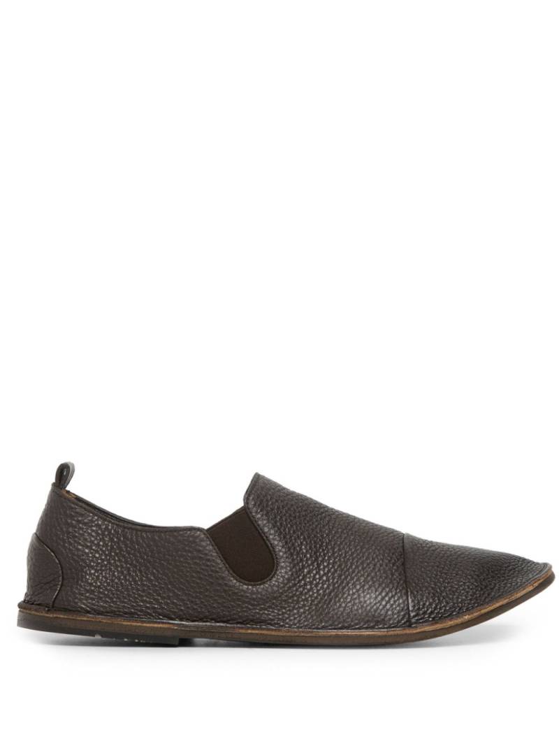 Marsèll Strassaco grained-leather loafers - Brown von Marsèll