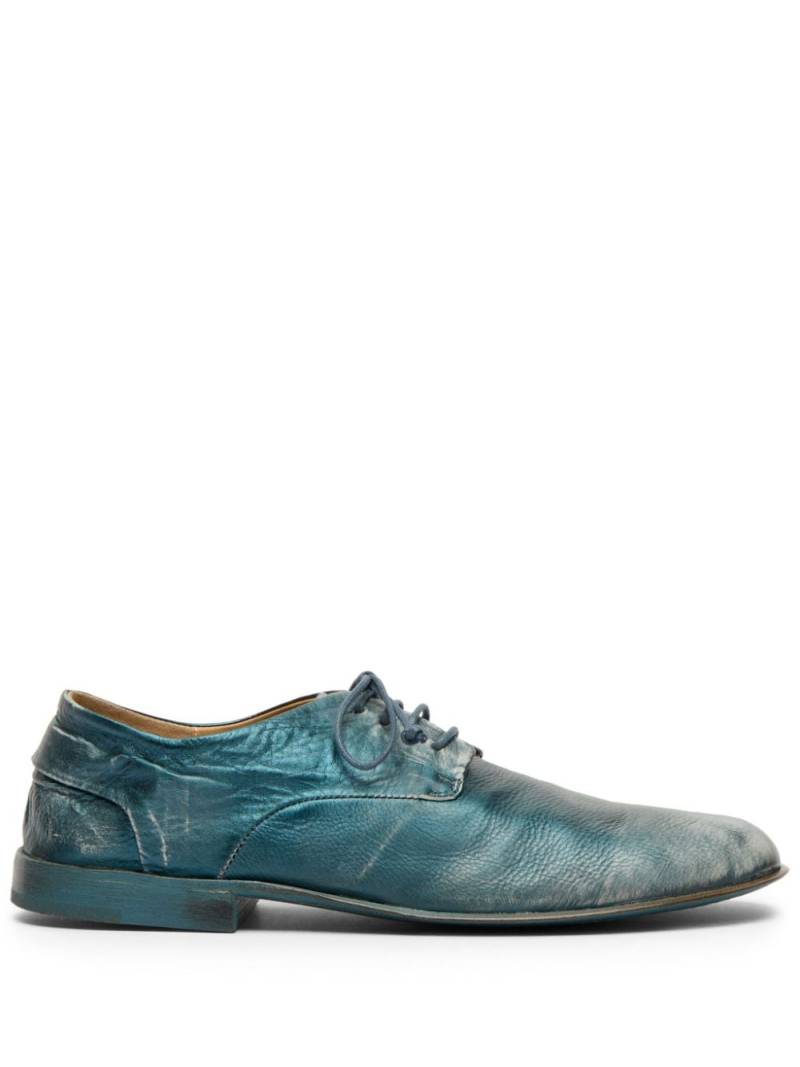 Marsèll Stucco leather Derby shoes - Blue von Marsèll