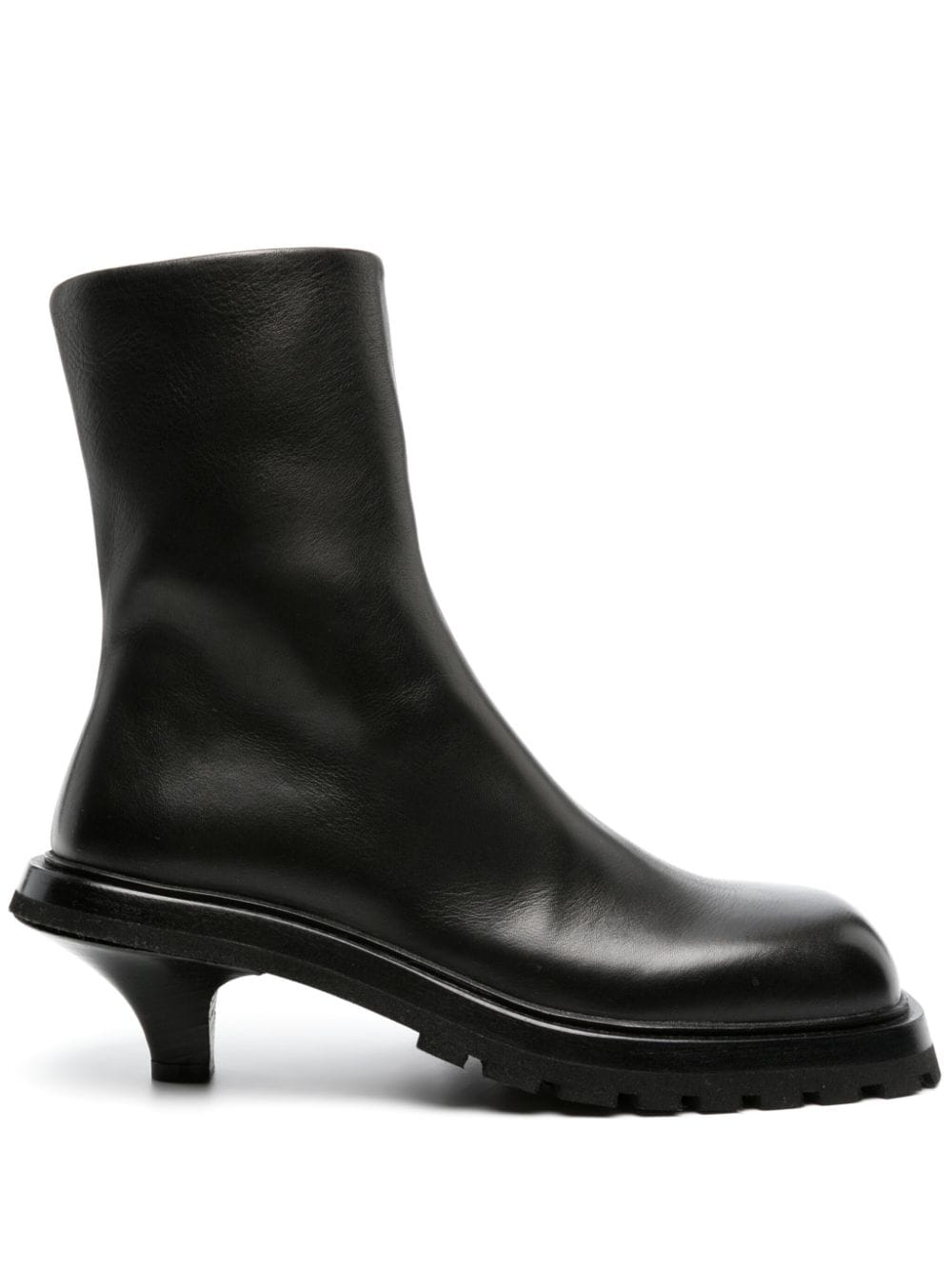 Marsèll Trillo 70mm leather boots - Black von Marsèll