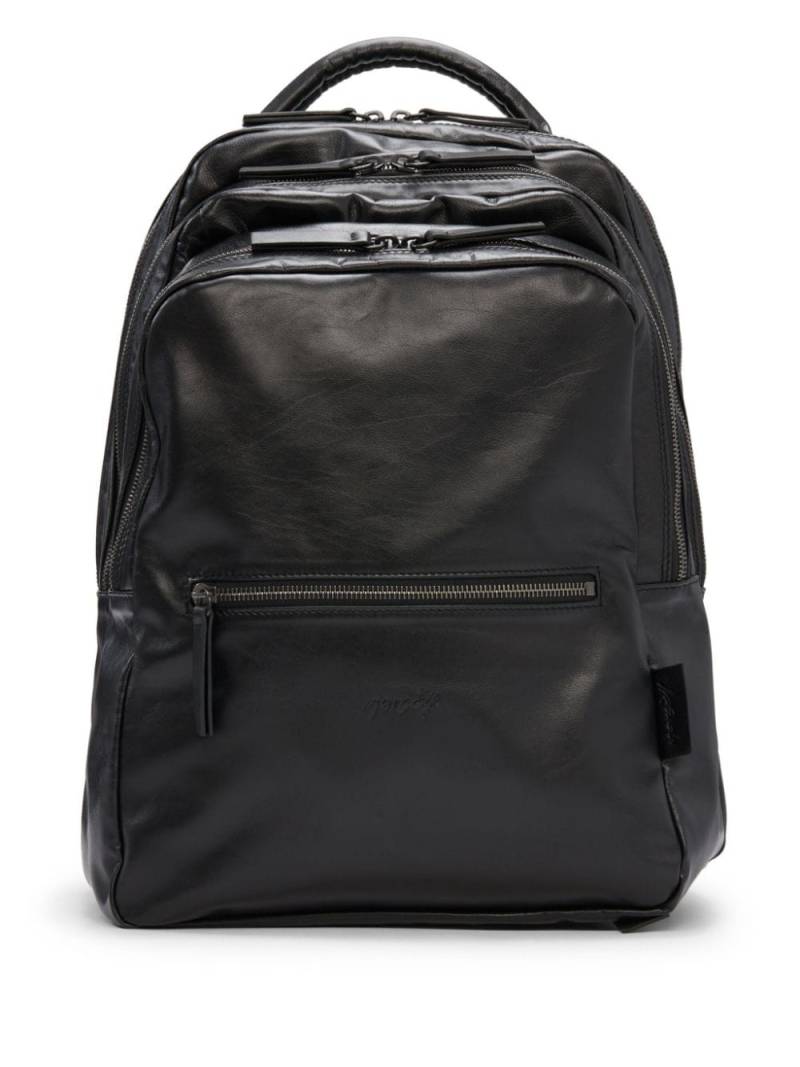 Marsèll Triparto leather backpack - Black von Marsèll