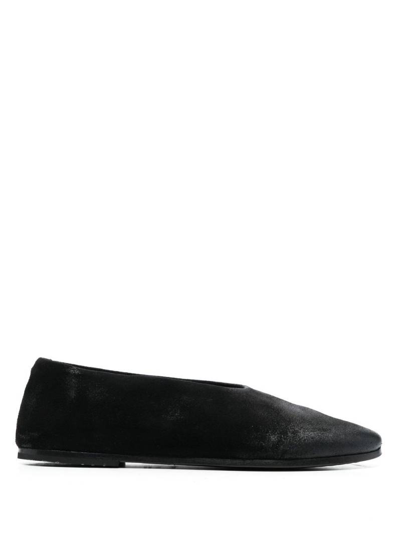 Marsèll almond-toe ballerina flats - Black von Marsèll