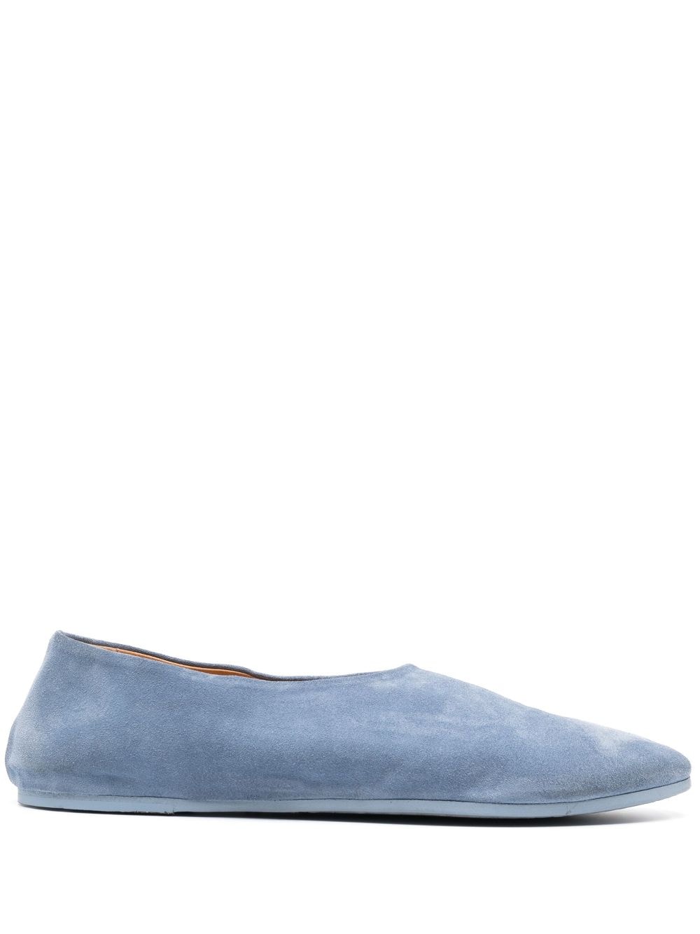 Marsèll almond toe suede loafers - Blue von Marsèll