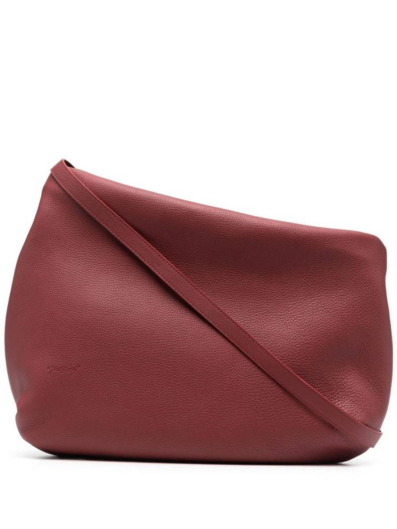 Marsèll asymmetric calf-leather shoulder bag - Red von Marsèll