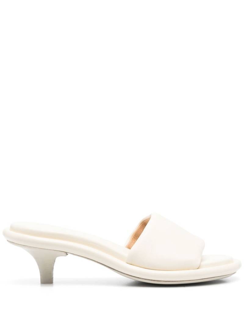 Marsèll calf-leather kitten-heel mules - Neutrals von Marsèll