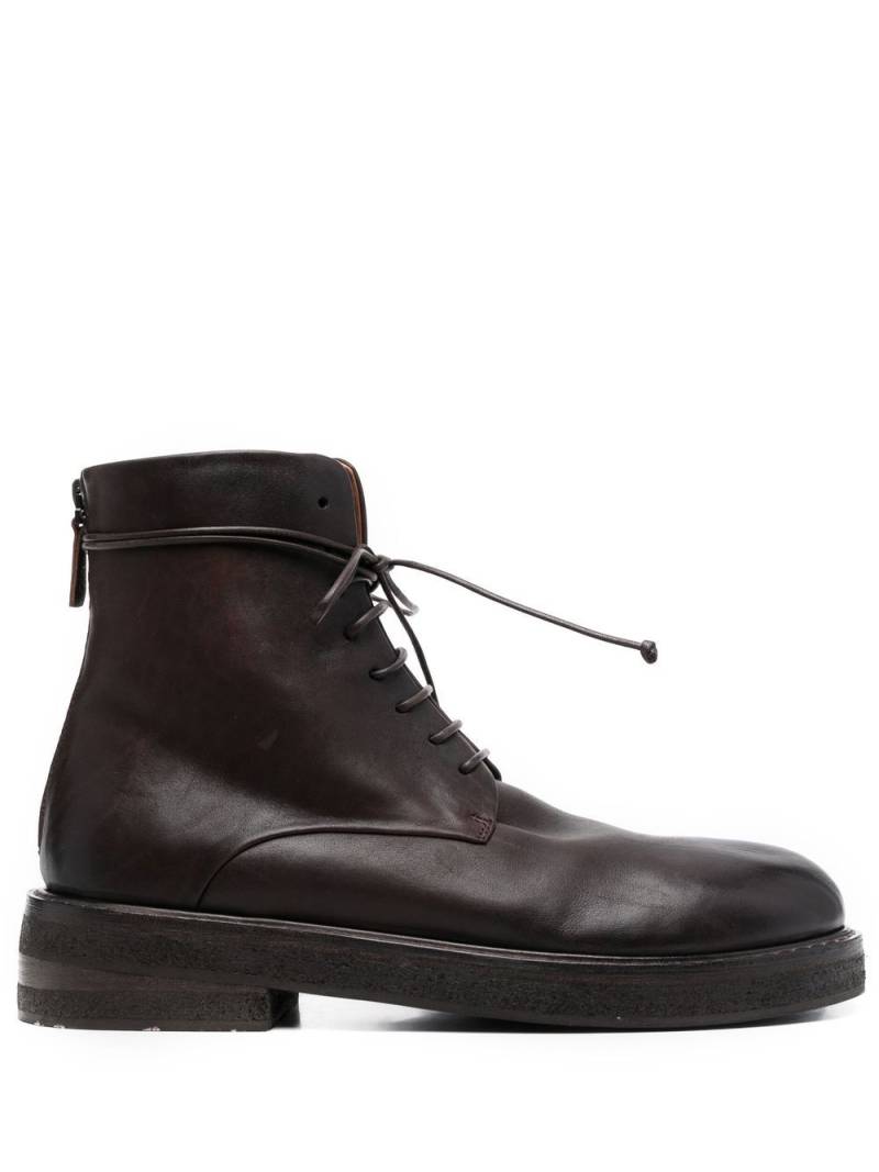 Marsèll chunky lace-up boots - Brown von Marsèll