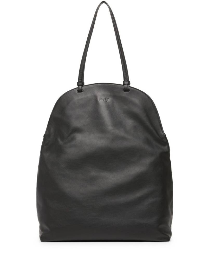 Marsèll crushed leather shoulder bag - Black von Marsèll