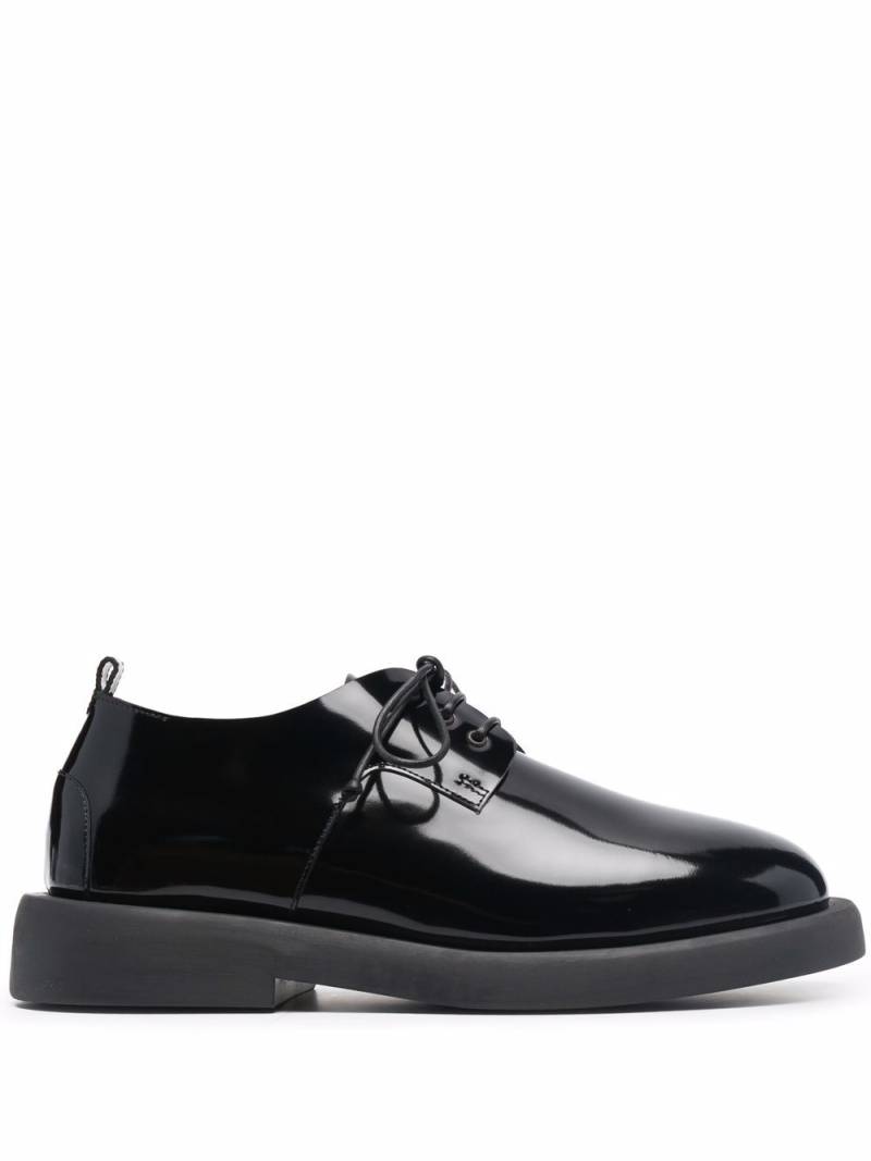 Marsèll glossy-finish Derby shoes - Black von Marsèll