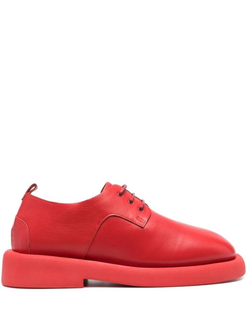 Marsèll lace-up leather Oxford shoes - Red von Marsèll