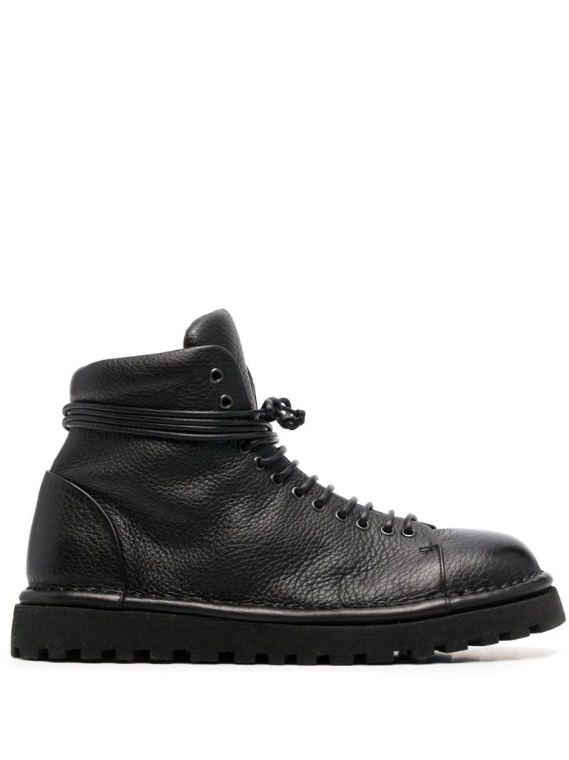 Marsèll lace-up leather ankle boots - Black von Marsèll