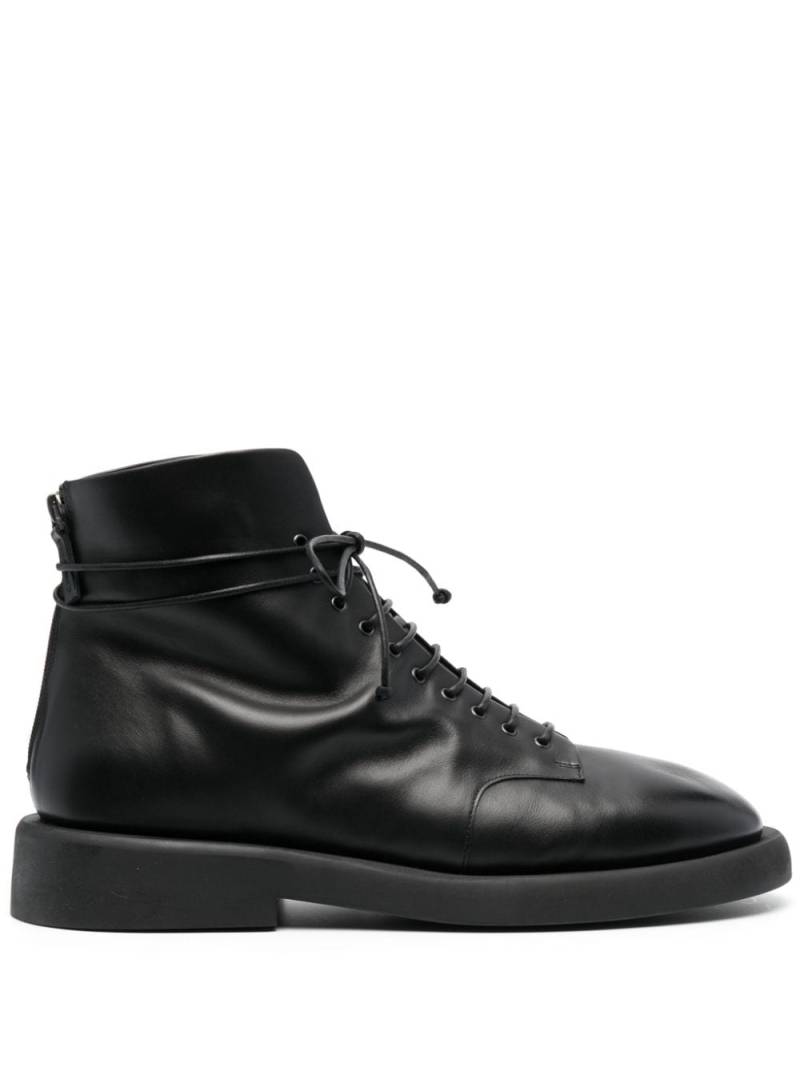 Marsèll lace-up leather boots - Black von Marsèll