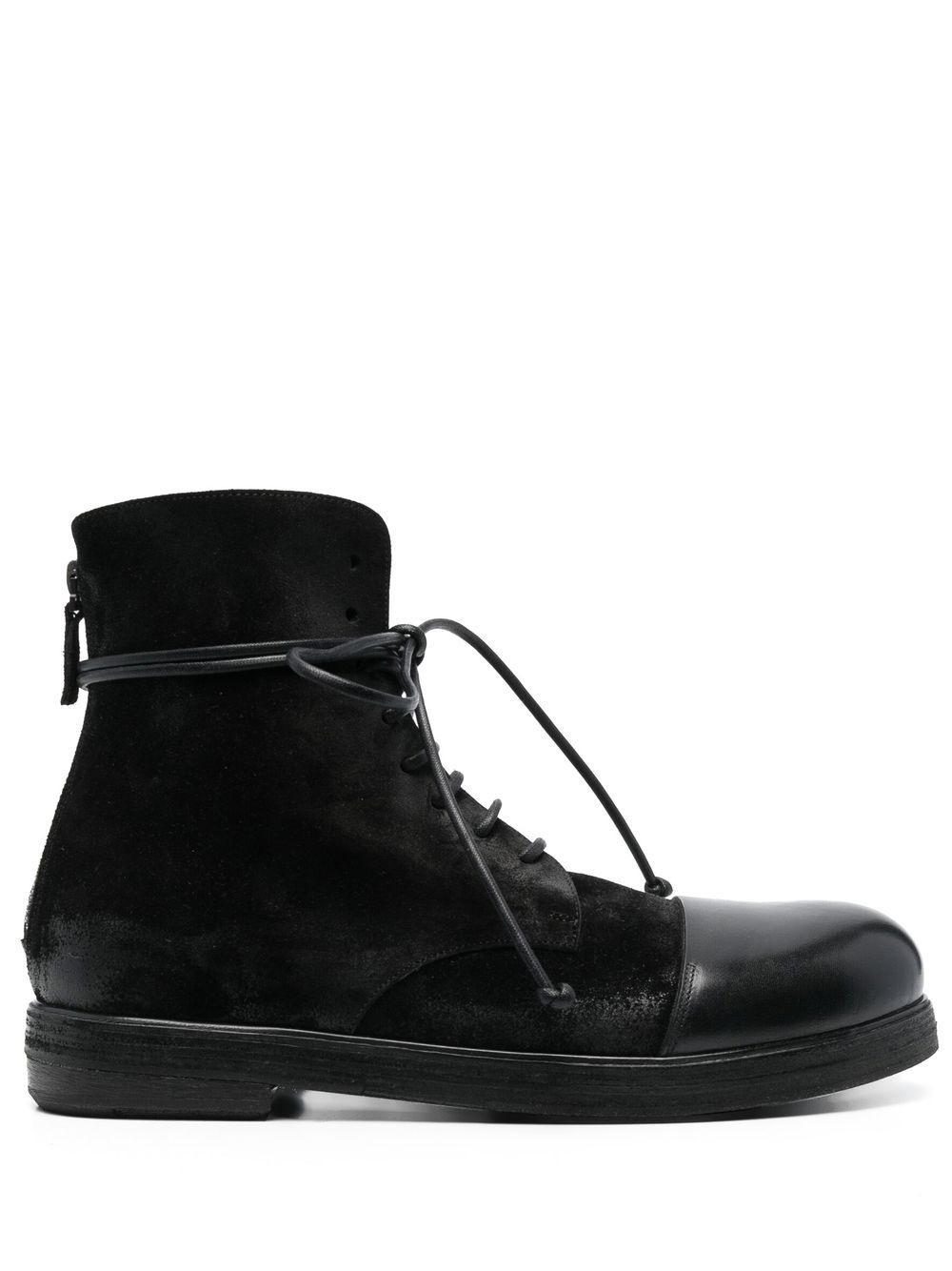 Marsèll lace-up leather boots - Black von Marsèll