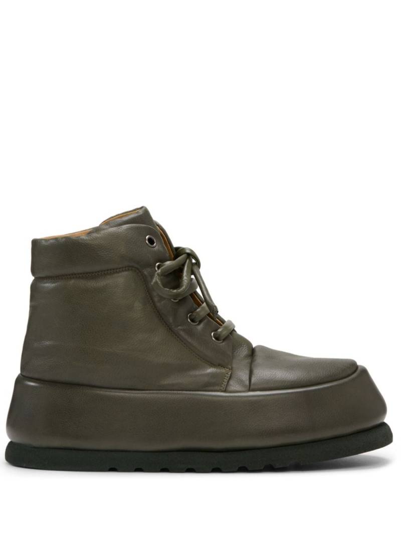 Marsèll lace-up leather boots - Green von Marsèll