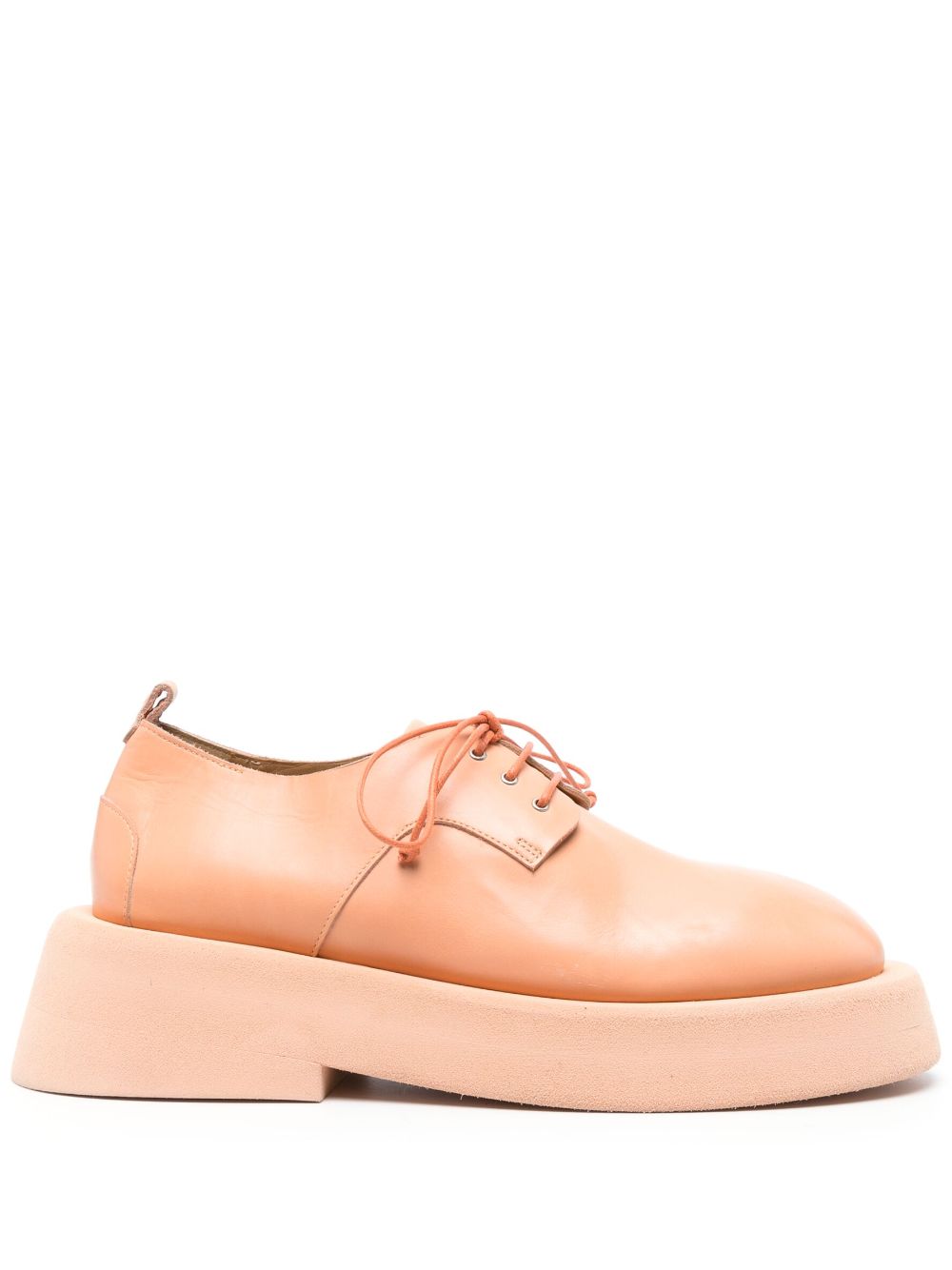 Marsèll lace-up leather brogues - Orange von Marsèll