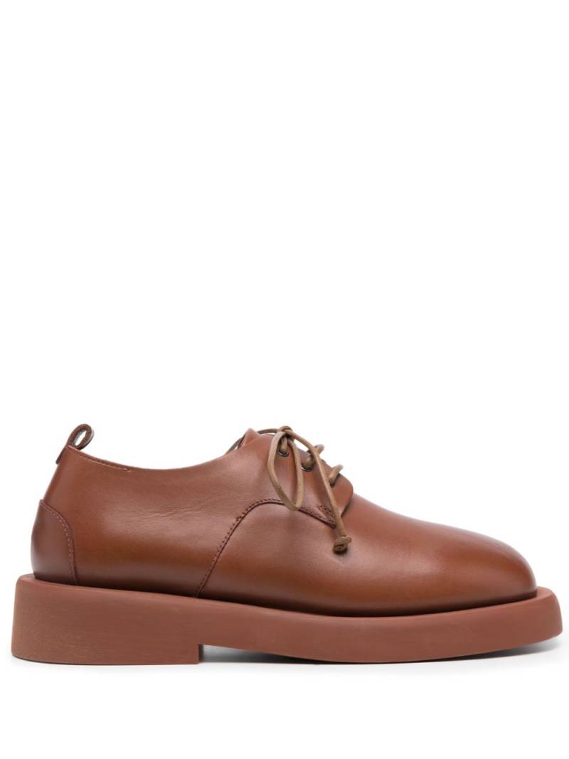 Marsèll lace-up leather oxford shoes - Brown von Marsèll