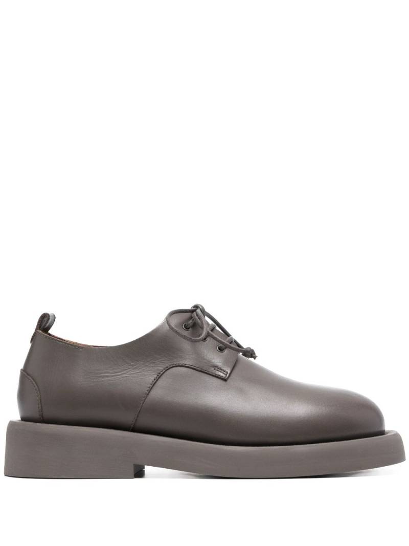 Marsèll lace-up leather oxford shoes - Grey von Marsèll