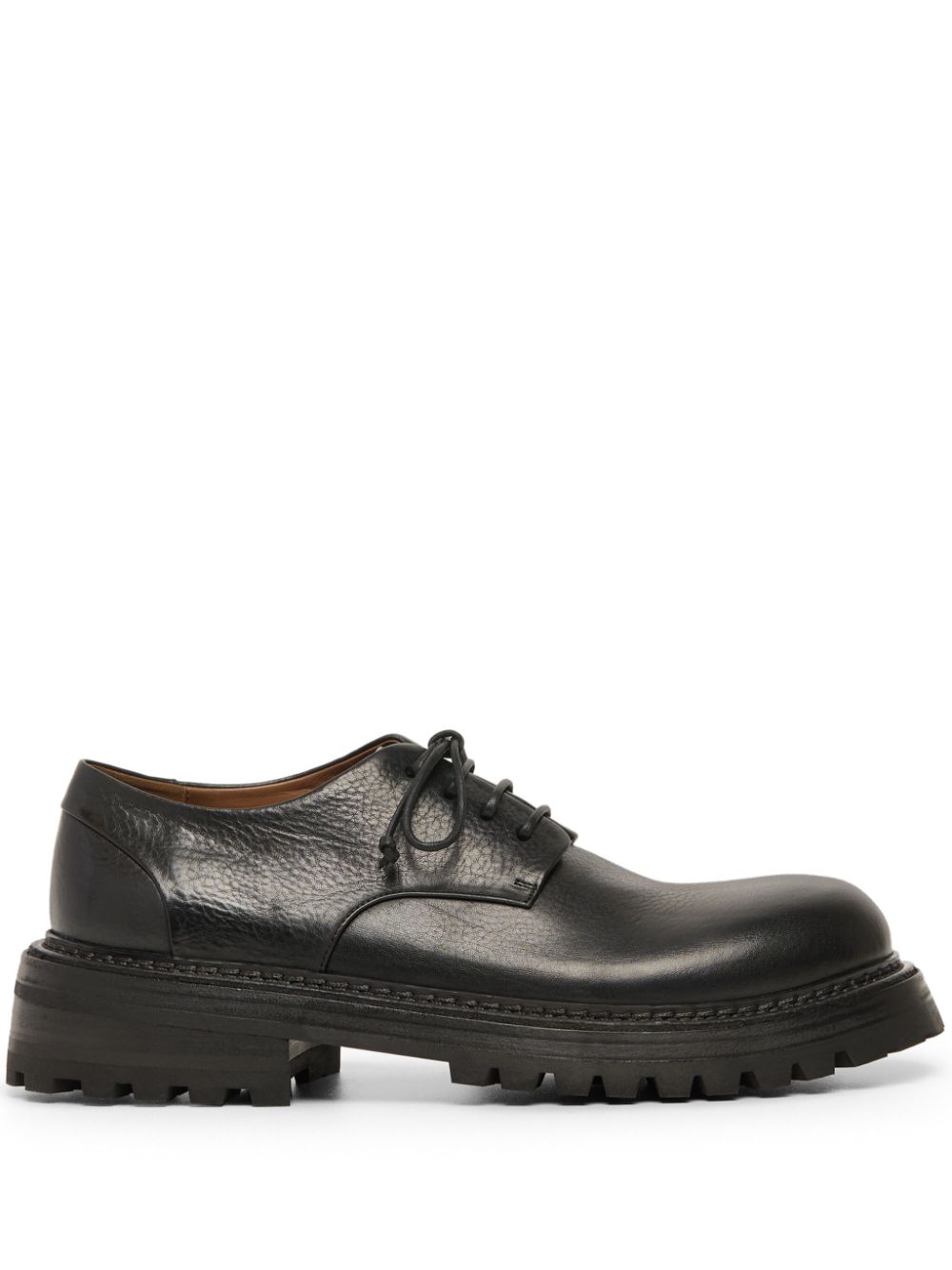 Marsèll leather derby shoes with chunky outsole - Black von Marsèll