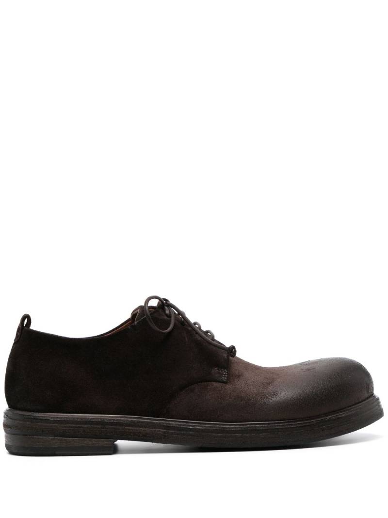 Marsèll leather lace-up Derby shoes - Brown von Marsèll