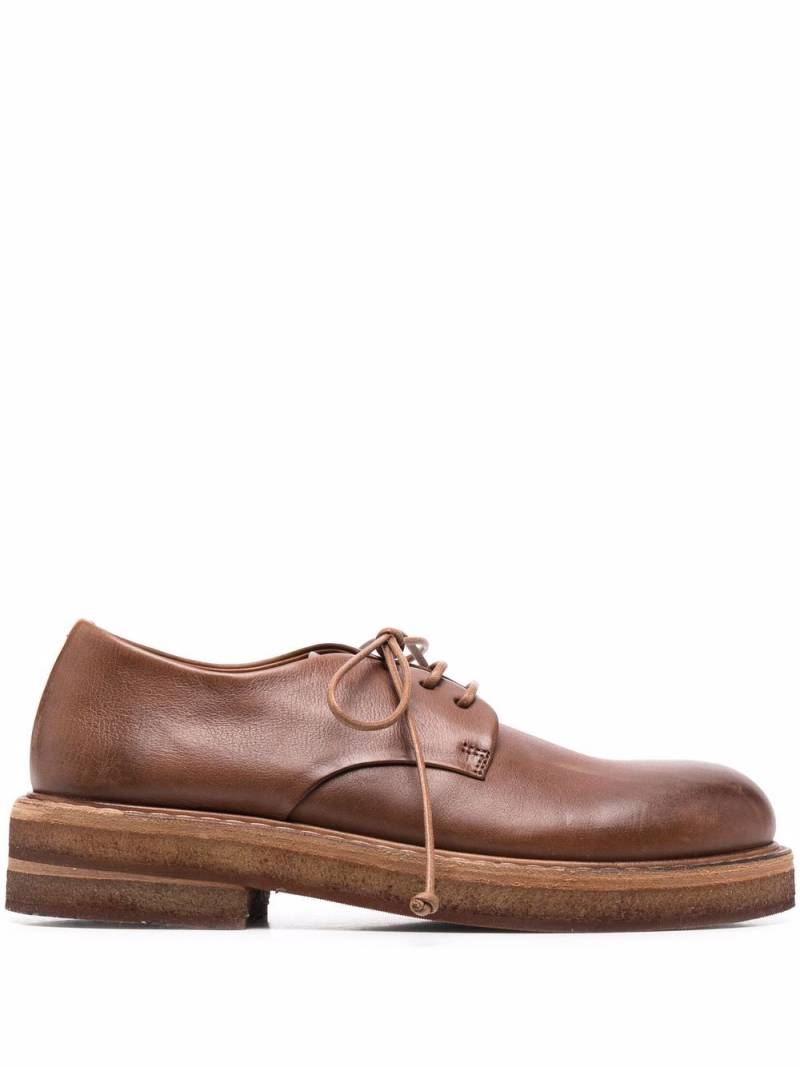 Marsèll leather lace-up brogues - Brown von Marsèll