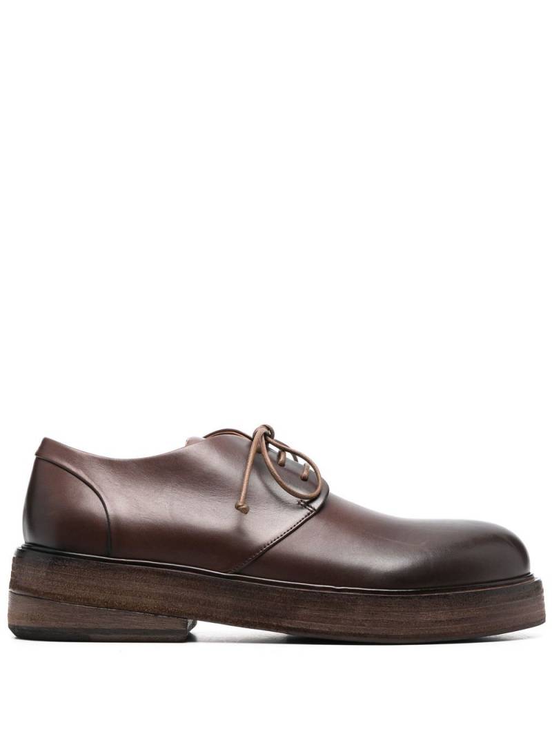 Marsèll leather lace-up derby shoes - Brown von Marsèll