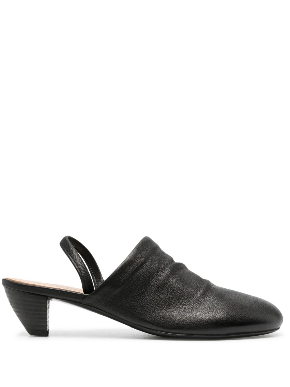 Marsèll leather slingback mules - Black von Marsèll