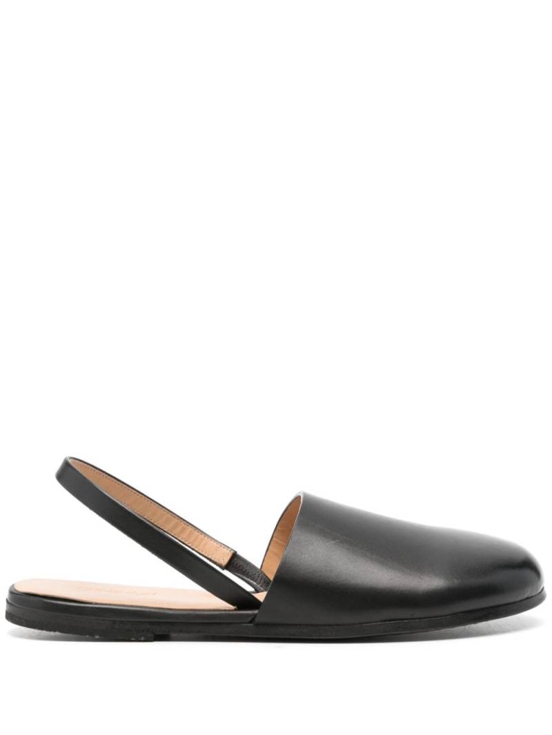 Marsèll leather slingback sandals - Black von Marsèll