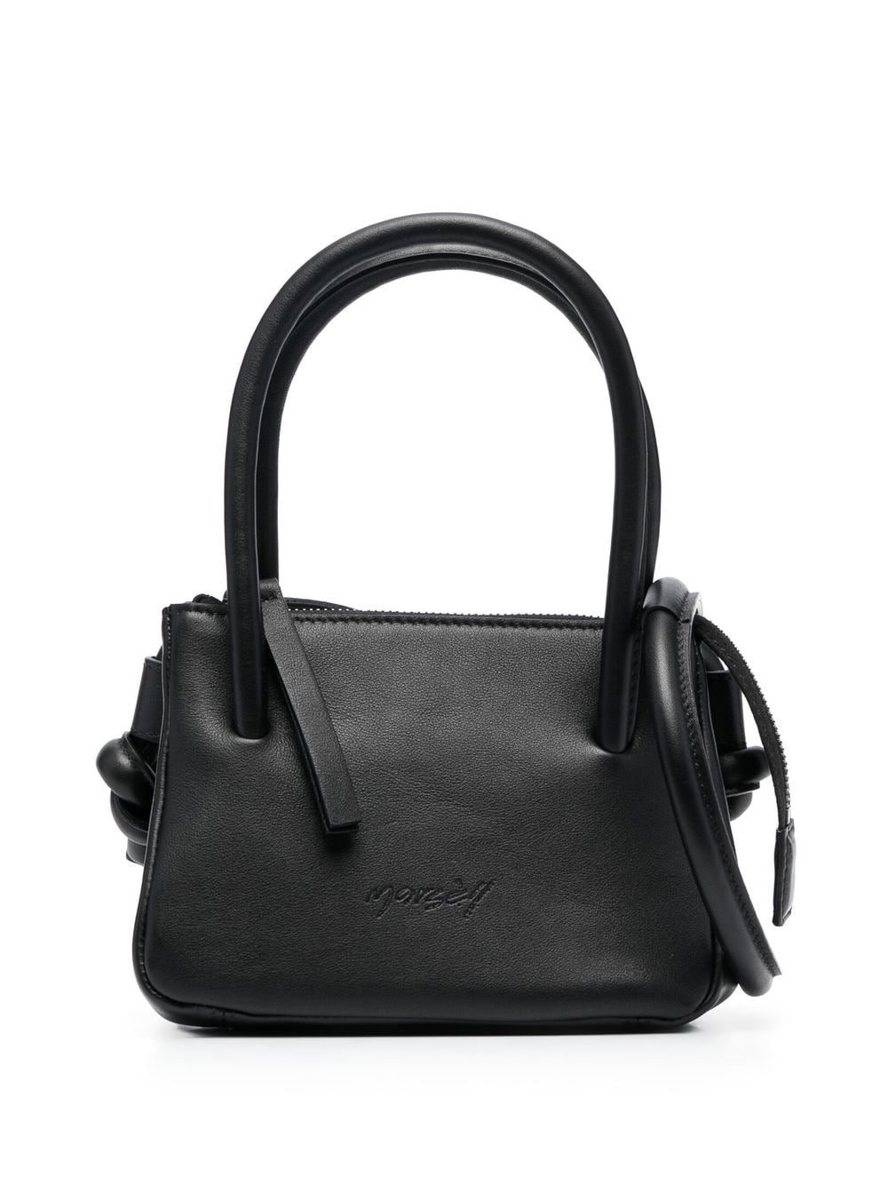 Marsèll logo-debossed mini bag - Black von Marsèll