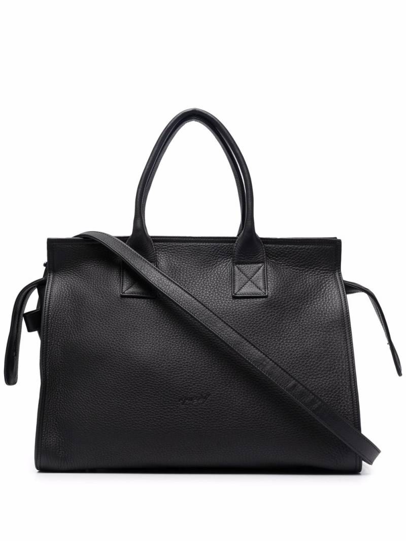 Marsèll logo stamp tote bag - Black von Marsèll