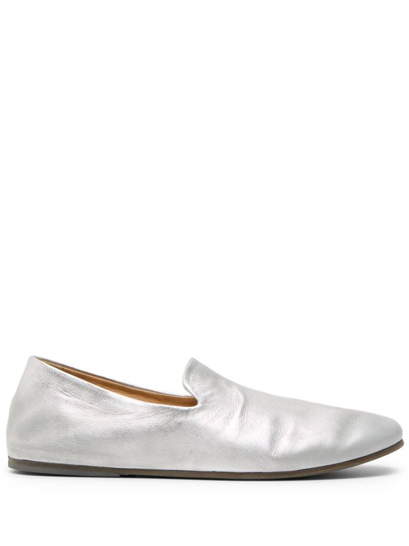 Marsèll metallic-leather loafers - Silver von Marsèll