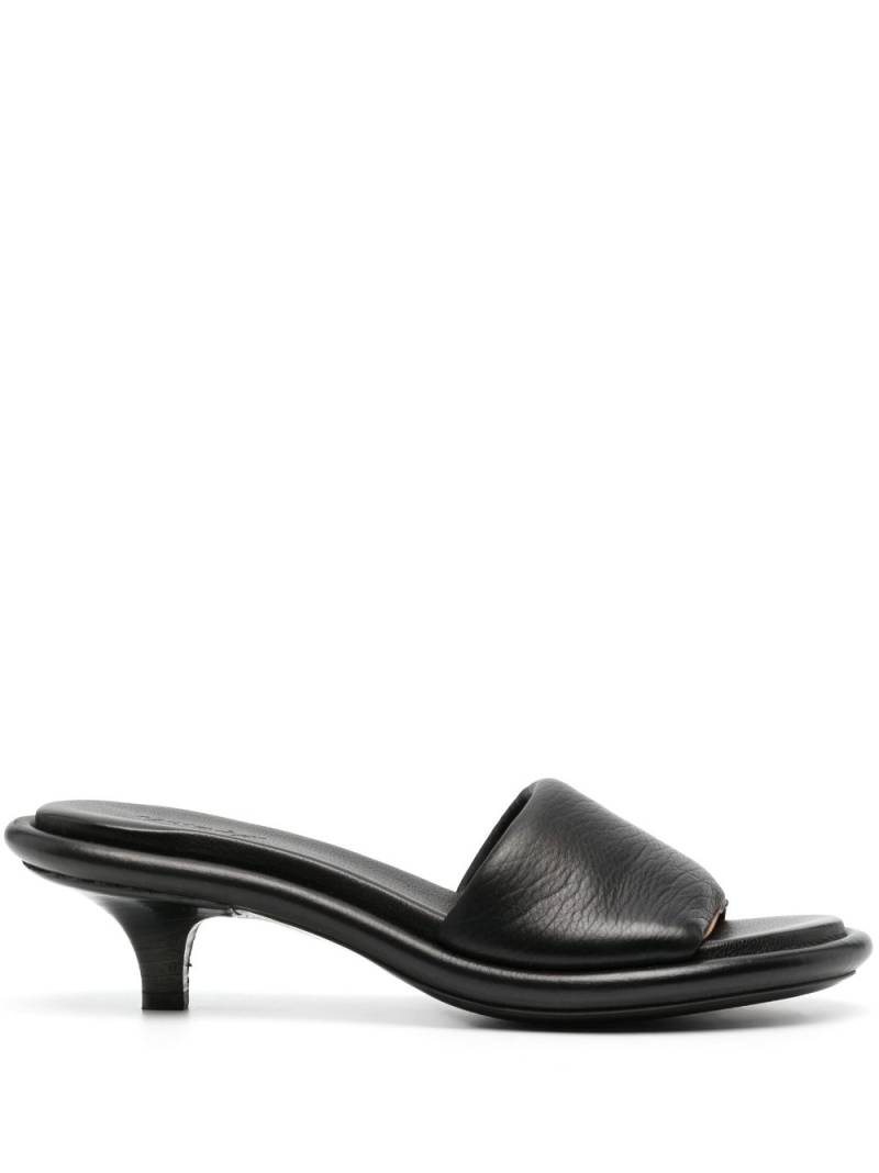 Marsèll open-toe leather mules - Black von Marsèll