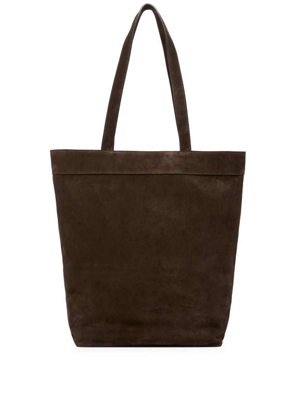 Marsèll open-top suede tote bag - Brown von Marsèll