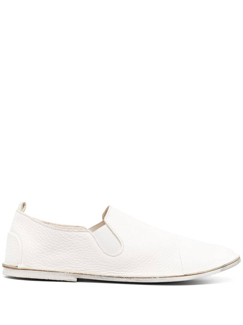 Marsèll pebbled-effect leather loafers - White von Marsèll