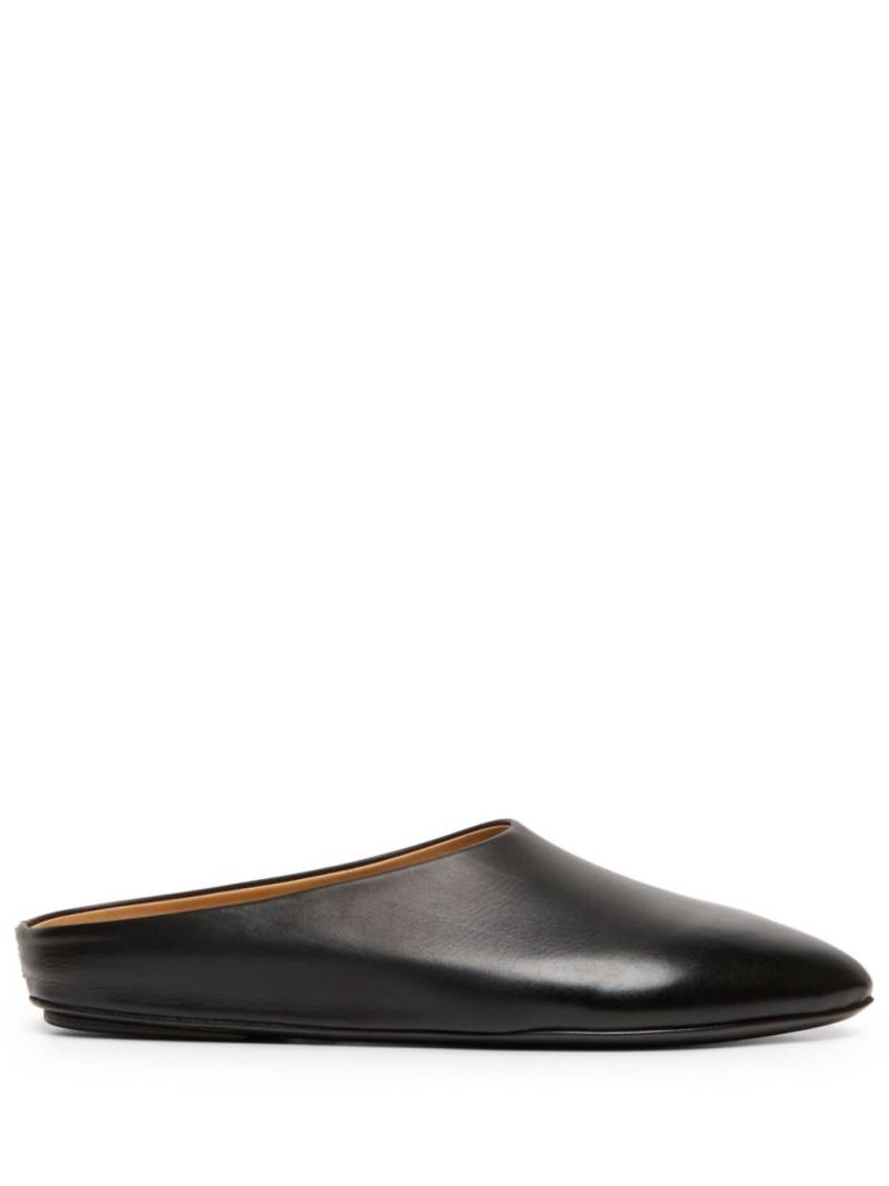 Marsèll pointed-toe leather mules - Black von Marsèll