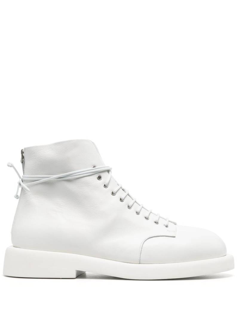 Marsèll round-toe lace-up boots - White von Marsèll