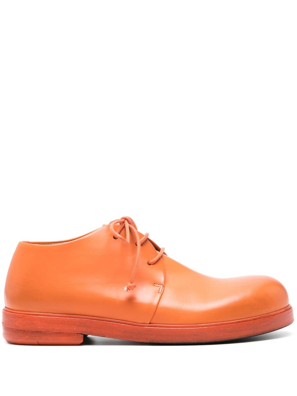 Marsèll round-toe lace-up oxfords - Orange von Marsèll